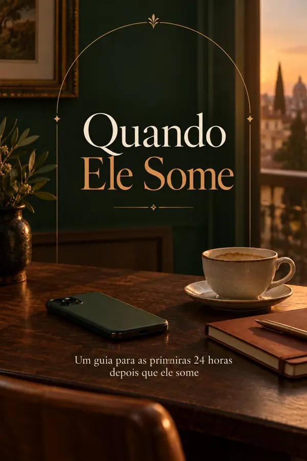 Capa do Bônus 2: Quando Ele Some: um guia para as próximas 24 horas
